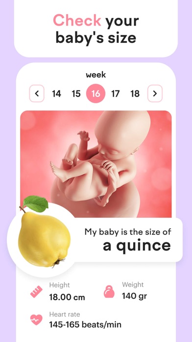 Pregnancy Tracker: amma screenshot