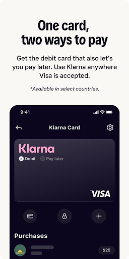 Klarna: Smarter everyday money screenshot
