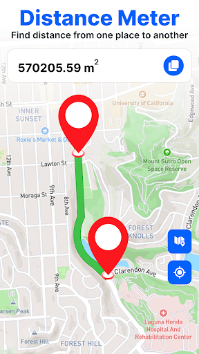 GPS Earth Maps Live Navigation screenshot