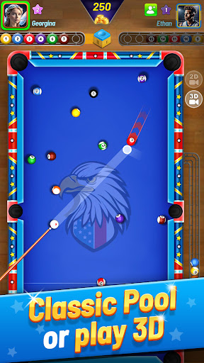 8 Ball Shoot It All - 3D Pool screenshot