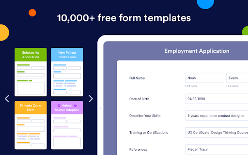 Jotform - Form, Sign & Survey screenshot
