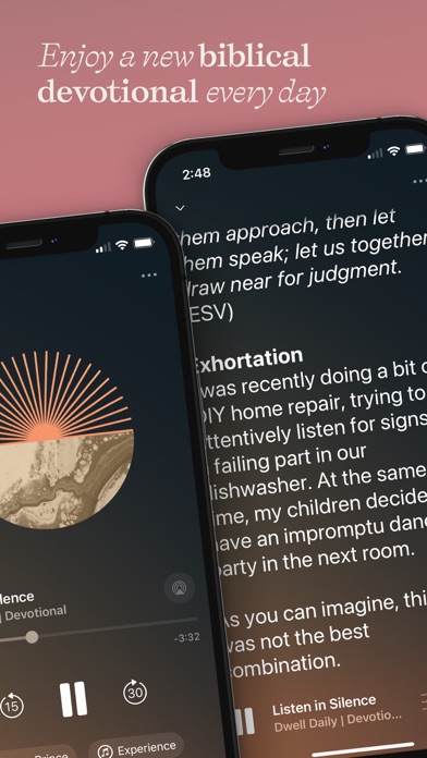Dwell: Audio Bible screenshot