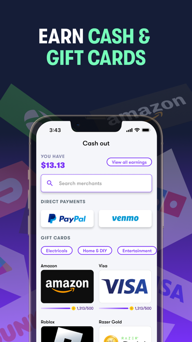 Copper: Play & Earn Cash Money screenshot