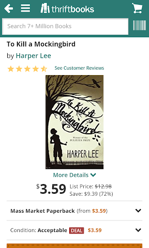 ThriftBooks: New & Used Books screenshot