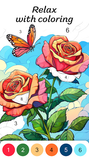 Color by Number for Adults screenshot