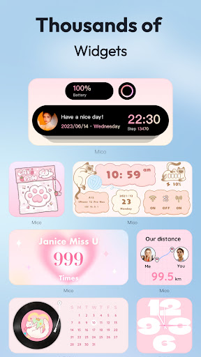 Mico - Live Wallpaper & Widget screenshot