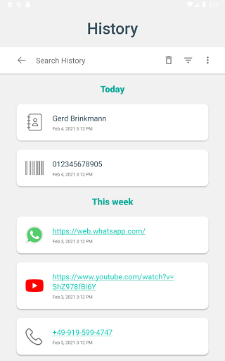 QR Code & Barcode Scanner screenshot