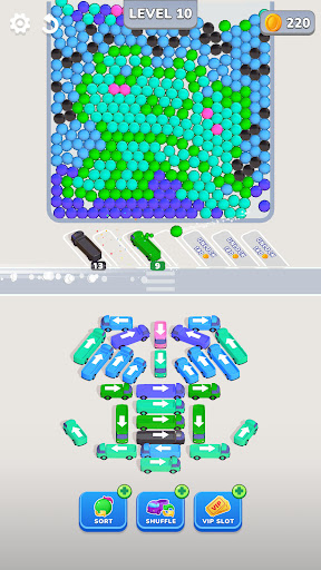 Bubble Bus: Parking Jam Puzzle screenshot