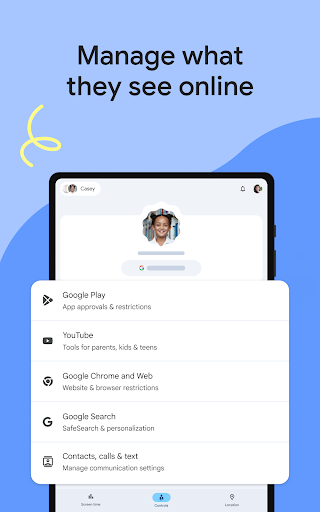 Google Family Link screenshot