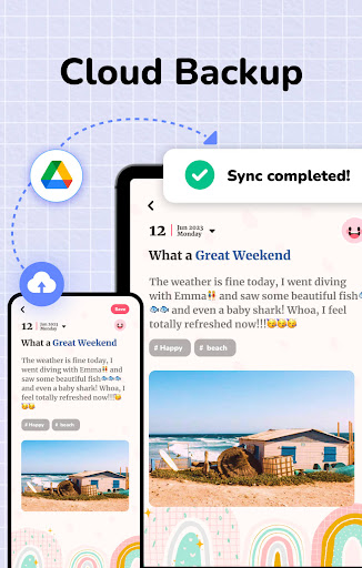 Diary with Lock: Diary Journal screenshot