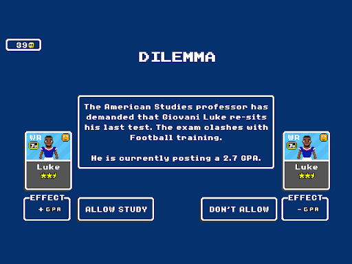 Retro Bowl College screenshot