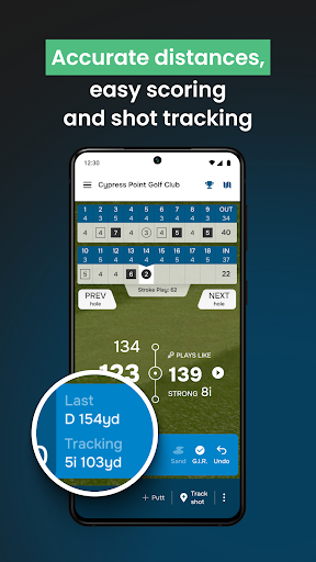 Golf Pad: Golf GPS & Scorecard screenshot