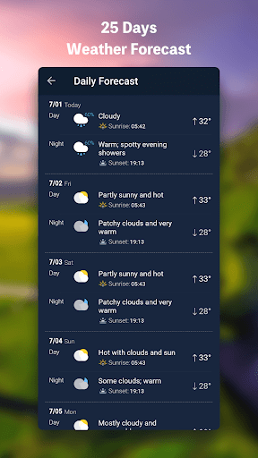 Weather Live - Radar & Widget screenshot