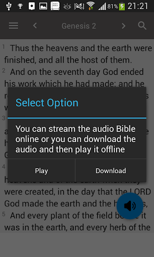 King James Bible - KJV Offline screenshot