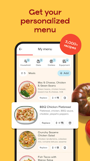 Jow - easy recipes & groceries screenshot