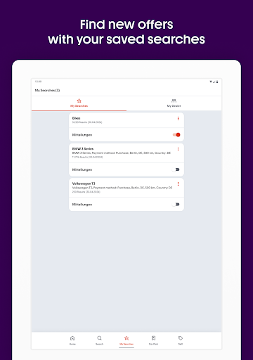mobile.de - car market screenshot