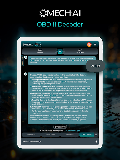 MECH.AI: Diagnostic & Repair screenshot