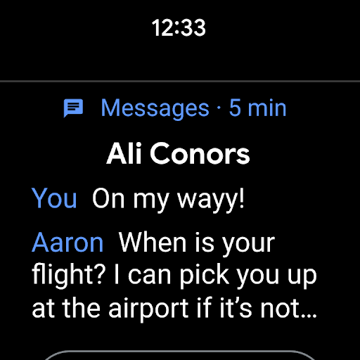 Wear OS by Google Smartwatch screenshot
