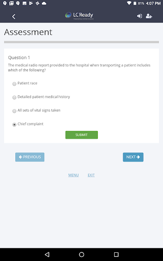 EMT Review Plus screenshot