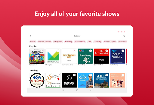 Offline Podcast App: Player FM screenshot
