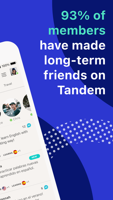 Tandem: Language exchange