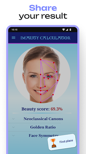 Beauty Calculator Pretty Scale screenshot