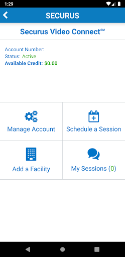 Securus Mobile screenshot