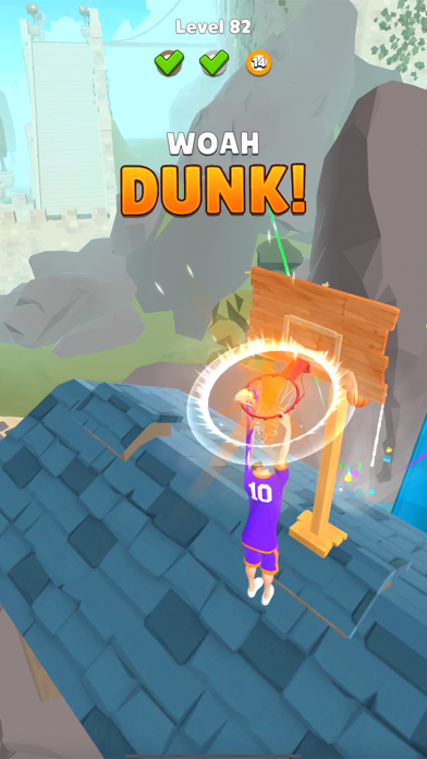 Hoop World: Flip Dunk Game 3D screenshot