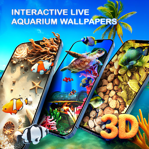 3D Aquarium Live Wallpaper screenshot