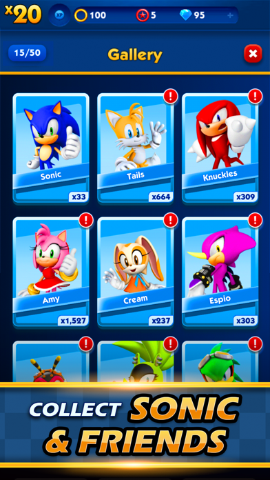 Sonic Dash Endless Runner Game screenshot