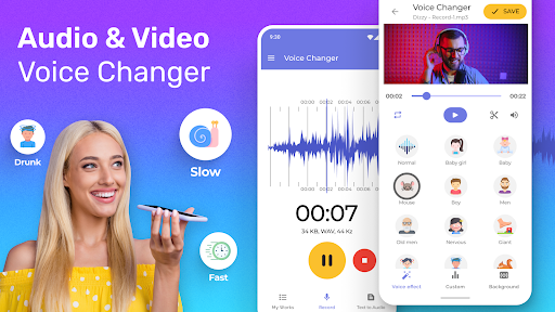 Video Voice Changer + Effects screenshot
