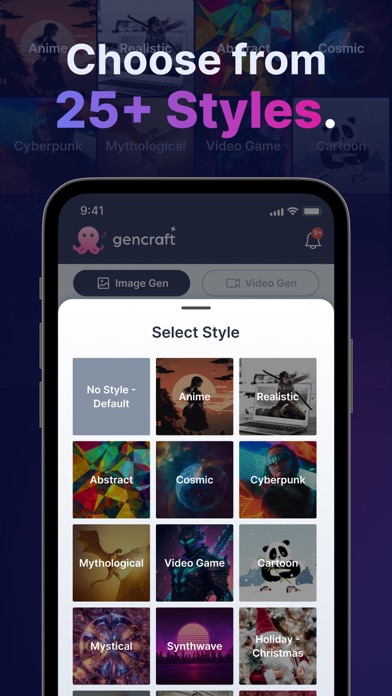 Gencraft - AI Art Generator screenshot
