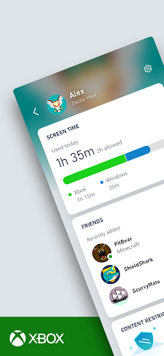 Xbox Family Settings screenshot