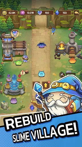 Slime Castle — Idle TD Game screenshot