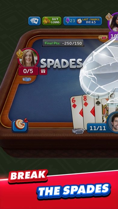 Spades Plus - Card Game screenshot