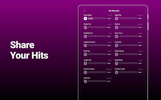 Groovepad - music & beat maker screenshot