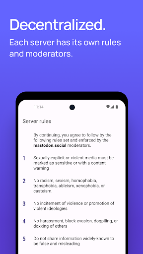Mastodon screenshot