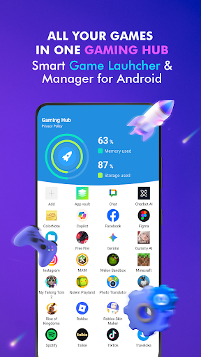 Game Launcher: Gaming Hub App screenshot
