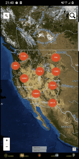BLM Public Lands Map Guide USA screenshot