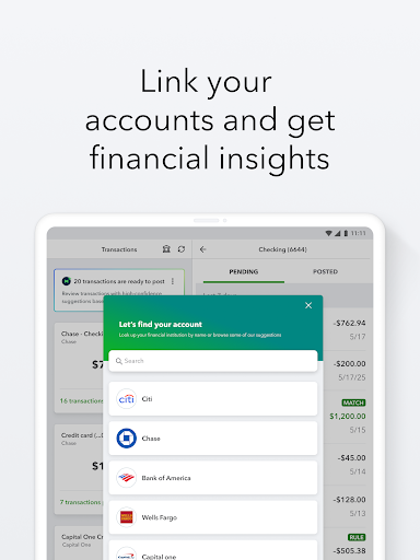 QuickBooks Online Accounting screenshot