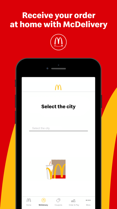 McDonald's Offers and Delivery screenshot