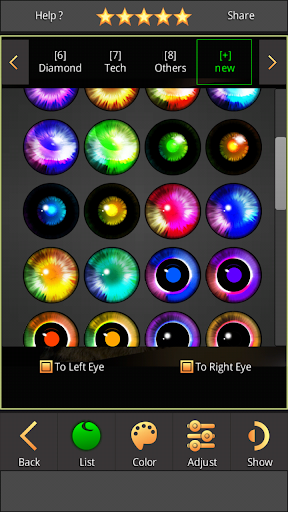 FoxEyes - Change Eye Color screenshot