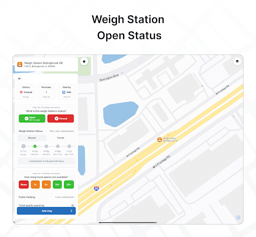 TruckMap - Truck GPS Routes screenshot