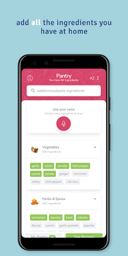SuperCook - Recipe Generator screenshot