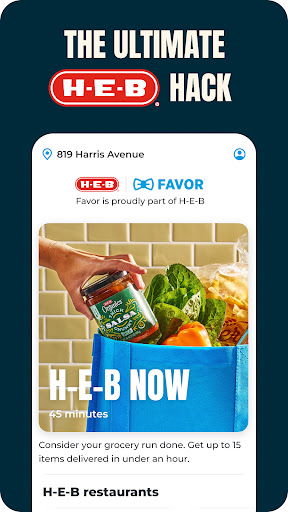 Favor: Texas Food Delivery screenshot