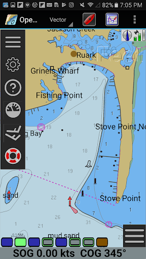 OpenCPN screenshot