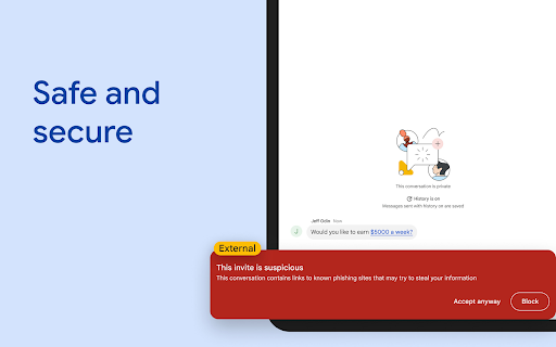 Google Chat screenshot