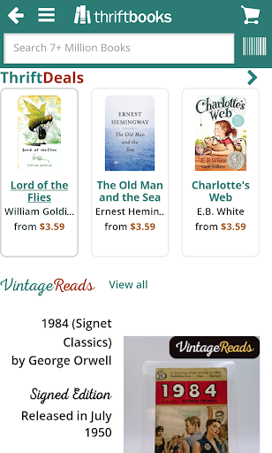 ThriftBooks: New & Used Books screenshot