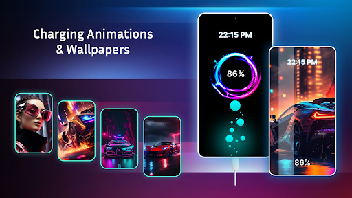 Battery Charging Animation App screenshot