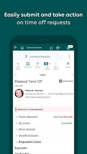 UKG Dimensions screenshot